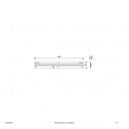 EVN Niedervolt COB LED-Strip, IP20, kürzbar C20242450827