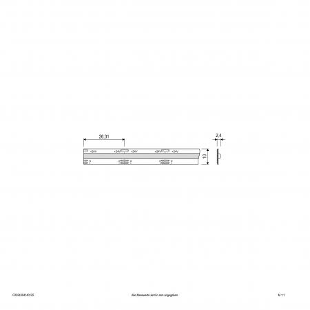 EVN Niedervolt LED-Strip, IP54, kürzbar C2024304140125