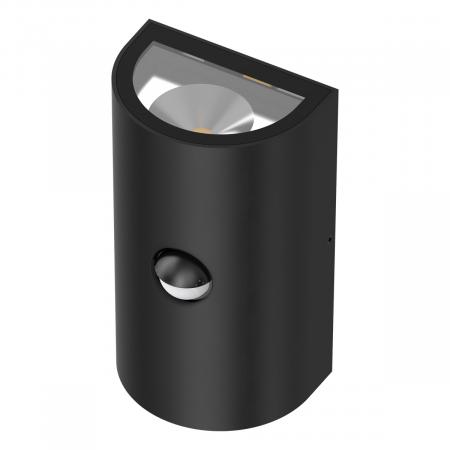 EVN 2-flammige LED-Wandleuchte, halbrund, IP65 C65152502HRS