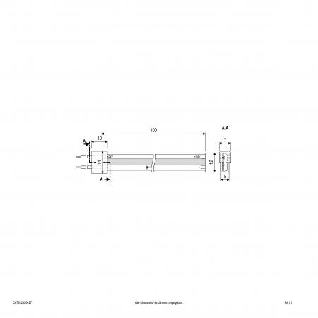 EVN Niedervolt COB LED-Strip, IP67, kürzbar C67242450427