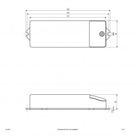 EVN Eletronischer Halogen-Trafo, 12V/AC CLOU60