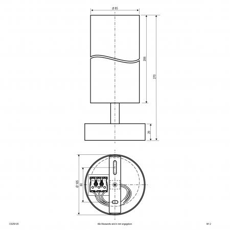 EVN LED Deckenanbauleuchte, IP20 CS250125