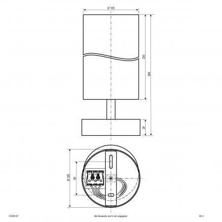 EVN LED Deckenanbauleuchte, IP20 CS350125