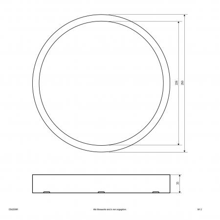 EVN Gehäusering für Anbauleuchte D542509R