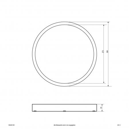 EVN Gehäusering für Anabauleuchte D543013R