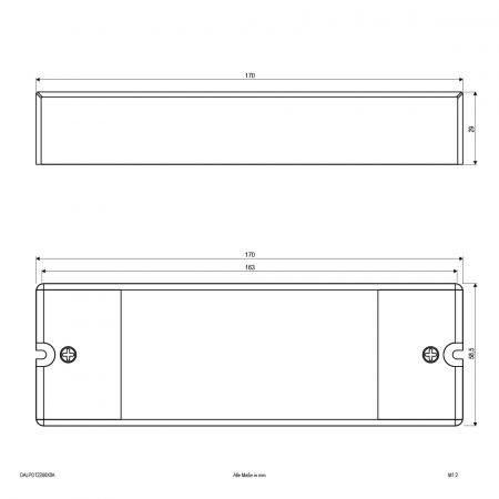 EVN DALI-Multicolor-Empfänger für 12, 24, 36, 48V/DC DALPD12244X8A