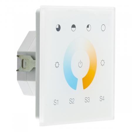 EVN DALI Wand-Control-Panel für Tunable-White, weiß DALWPWWCW