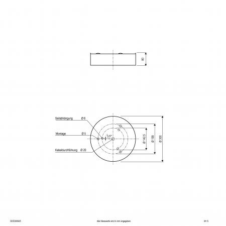 EVN LED Anbauleuchte mit einstellbarer Farbtemperatur DDD300925