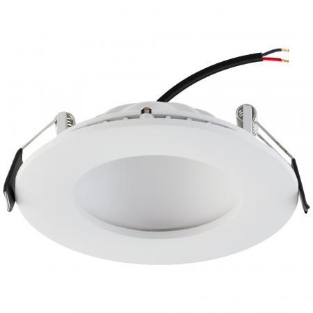 EVN DL10540 LED Deckeneinbauleuchte DL-Serie 4 W 4000 K neutralweiß dimmbar weiß Einbaudurchmesser 92 mm