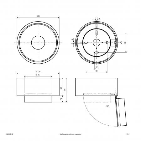EVN LED-Deckenanbauleuchte, IP20 DS20100102