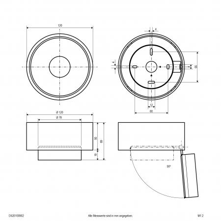 EVN LED-Deckenanbauleuchte, IP20 DS20100902
