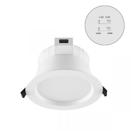 EVN LED Deckenleuchte mit Switch f. Lichtfarbe u. Watt DSM54180125