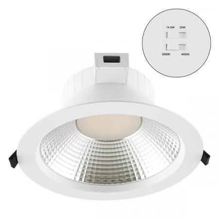 EVN LED Deckenleuchte mit Switch f. Lichtfarbe u. Watt DSR54200125