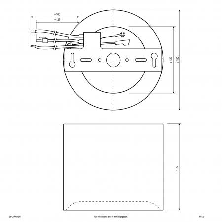 EVN Anbaugehäuse für 20W DECIDE Serie E542009ABR