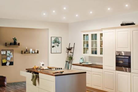 Paulmann 93400 Einbauleuchte LED Base rund max. 10x10W GU10 Weiß