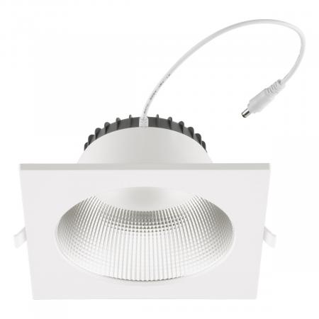 EVN ED54284125 LED Deckeneinbauleuchte DALI-2 dimmbar 28W 3000K-5700K 3556lm weiß IP54 Notlicht Einbaudurchmesser 200 mm