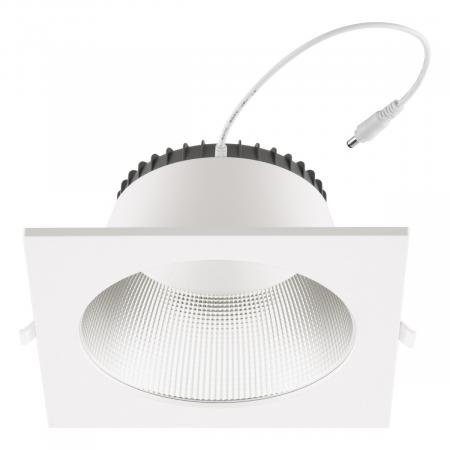 EVN ED54354125 LED Deckeneinbauleuchte DALI-2 dimmbar 35W 3000K-5700K 4445lm weiß IP54 Notlicht Einbaudurchmesser 195 mm