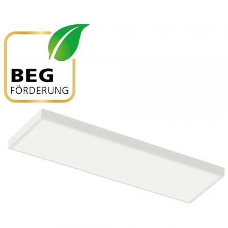 EVN EPSU150125 LED Deckenanbaupanel rechteckig 1525x325 mm 25–42W 3000/4000K IP40