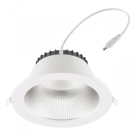 EVN ET54280125 LED Deckeneinbauleuchte 28W 3500lm 3000K/4000K/5700K IP54 weiß rund dimmbar Einbaudurchmesser 165 mm