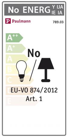 Paulmann 78903 Square Profil mit weißem Diffusor 2m schwarz eloxiert/weiß Alu/Kunststoff