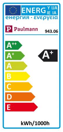 Paulmann 94306 EBL Coin Nova mini non-dim 4W 310lm 38° 2700K 230V 35mm