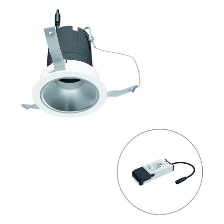 EVN F01R14SM0640L55P COB-LED Deckeneinbauleuchte 6 W 4000 K Neutralweiß 735 lm 55° Einbaudurchmesser 73 mm