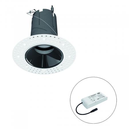 EVN F02R09SM1830L55D COB-LED Deckeneinbauleuchte 18W 3000K 2100lm DALI-2 dimmbar 55° Einbaudurchmesser 97 mm