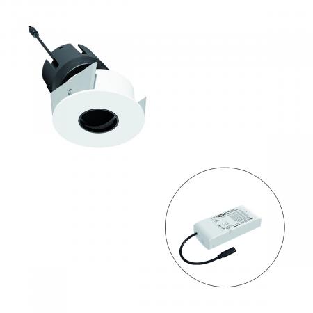 EVN F06RXXXM0627L55D COB-LED Deckeneinbauleuchte 6W 2700K weiß schwenkbar IP20 dimmbar DALI Einbaudurchmesser 65 mm