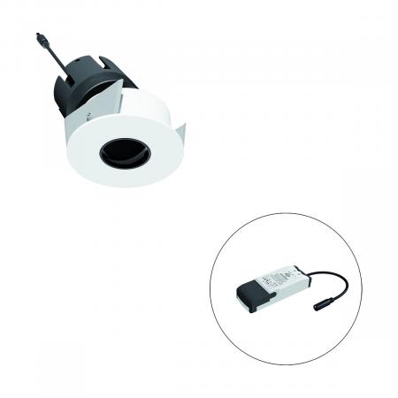 EVN F06RXXXM0630L38P COB-LED Deckeneinbauleuchte 6W 3000K weiß schwenkbar dimmbar IP20 Einbaudurchmesser 65 mm