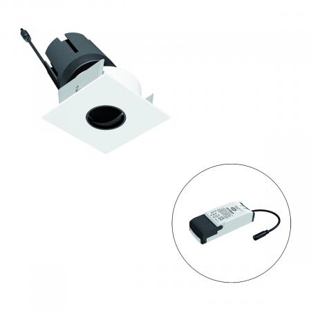 SELECTO F07RXXXM1330L55P COB-LED Deckeneinbauleuchte 13 W 3000 K Warmweiß 1148 lm 55° Abstrahlwinkel Einbaudurchmesser 65 mm
