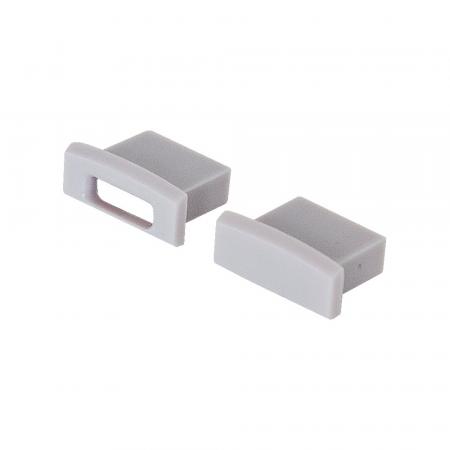 EVN Endkappen für Aluminium-Profil FLAT1PAKSET