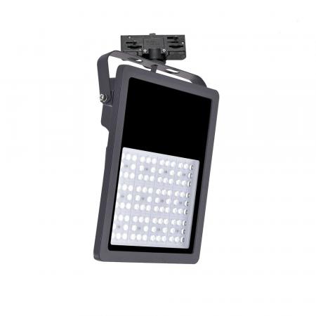 Bioledex GoLeaf A2 LED Pflanzenleuchte 100W 90° Vollspektrum Grow-Lampe S1 Schwarz für 3-Phasenschiene, Made in Germany