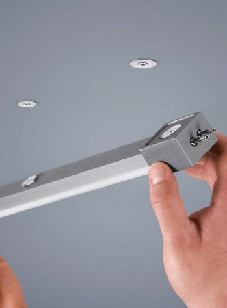 150cm Helestra Vigo LED-Linienmodul in mattschwarz