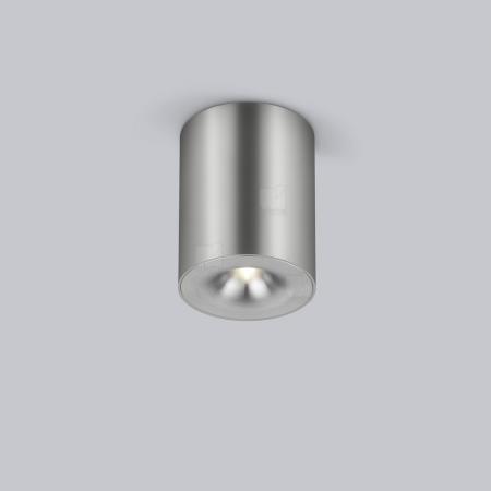 Helestra Runder LED Deckenstrahler NIO dimmbar in aluminium eloxiert , Aluminium + Blende aluminium eloxiert