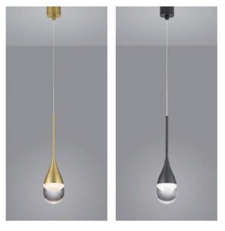 HELESTRA DEEP PENDELLEUCHTE 9W 2700K MATT SCHWARZ mit EASY-LIFT Höhenverstellung