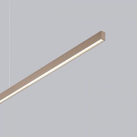 Helestra LOOPY-evo LED Pendelleuchte 16/2751.70 Coffee – Schlanke Design-Pendelleuchte mit optimierter Lichtverteilung