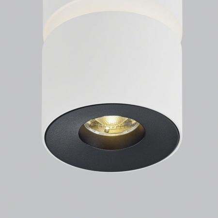 HELESTRA ROK LED Deckenleuchte 10 W 2700 K Warmweiß 1020 lm Ø 8 cm Mattweiß, direkt/indirekt, dimmbar, IP20