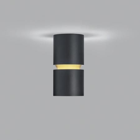 HELESTRA ROK LED Deckenleuchte 10 W 1020 lm 2700 K Warmweiß direkt/indirekt 20–60° dimmbar Schwarz-Gold