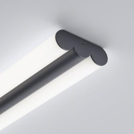  Helestra LOOM Wand-/Deckenleuchte mattschwarz 90cm