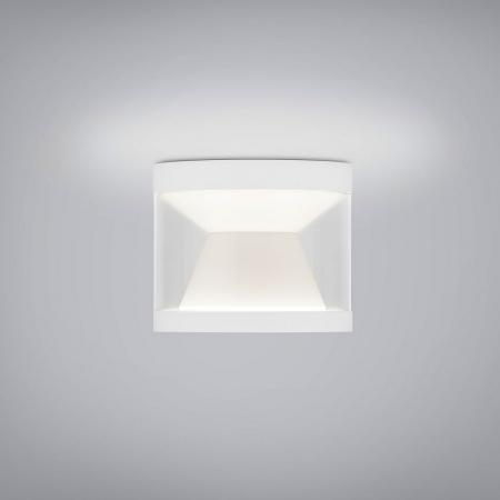 PORO Deckenleuchte LED Ø100 mm 10W 860lm 2700K CRI90 mattweiß dimmbar IP20 – Helestra 25/2715.07