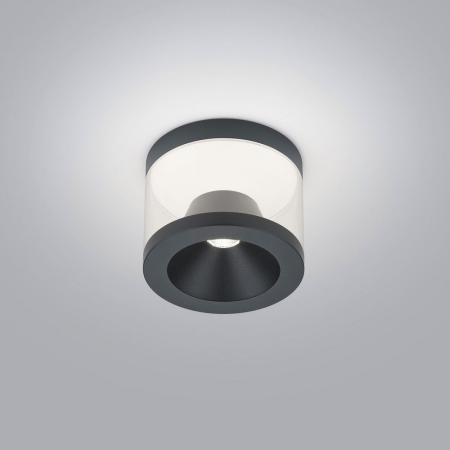 Helestra  Ø100 mm 10W 860lm 2700K CRI90 mattschwarz dimmbar IP20