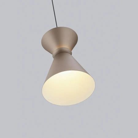 3-flammige Helestra LUK LED Pendelleuchte in coffee dimmbar