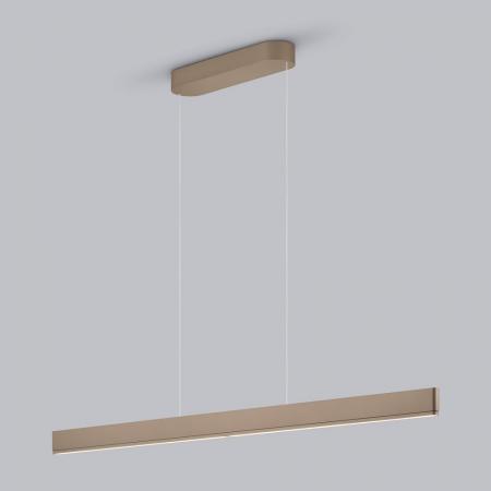 Helestra NIN Pendelleuchte LED coffee – dimmbar mit EASY-LIFT Höhenverstellung und CCT-Steuerung