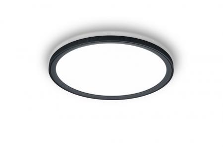 HELESTRA DAWA LED Deckenleuchte 50 W 4080 lm 2700–4000 K Warmweiß/Neutralweiß dimmbar Schwarz matt