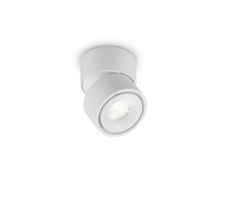 HELESTRA NAKA LED Deckenstrahler 9 W 620 lm 2800 K Warmweiß dimmbar schwenkbar Weiß matt