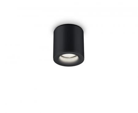 HELESTRA LOT GU10 Deckenstrahler 6 W IP65 dimmbar Schwarz matt