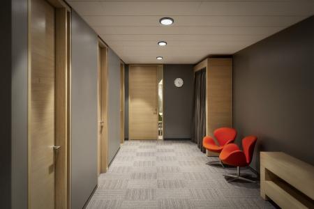 HELESTRA BIS LED Decken-/Einbauleuchte 18 W 1650 lm 3000–6500 K Warmweiß/Neutralweiß/Tageslichtweiß IP54 Schwarz matt EinbauØ 65–205 mm