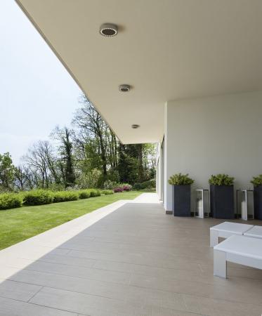 HELESTRA SAY LED Deckenleuchte Außen 13 W 1020 lm 3000 K Warmweiß IP65 Graphit