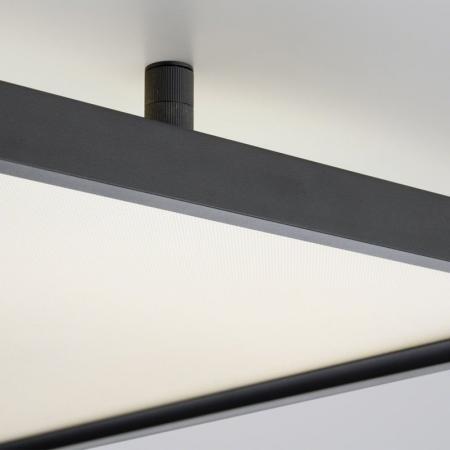 HELESTRA VESP LED Deckenleuchte 50 W 2870 lm 3000 K Warmweiß dimmbar Schwarz matt