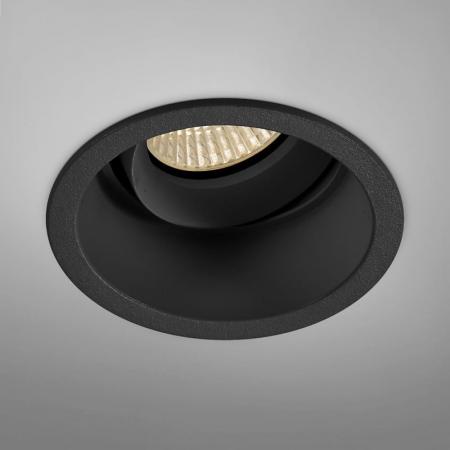 4er-Set HELESTRA NESO GU10 Deckeneinbauleuchte schwenkbar dimmbar Schwarz matt EinbauØ 75–82 mm